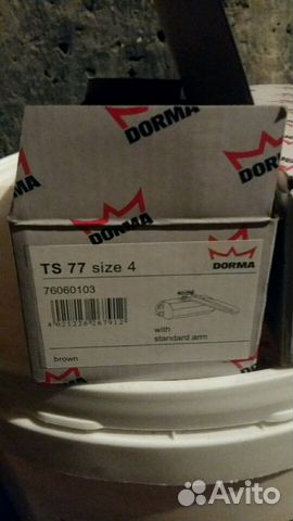 Доводчик дверной dorma TS 77, новый