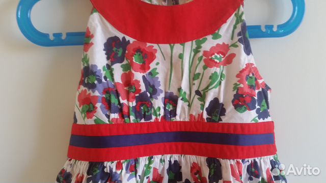 Платье для девочки Bluezoo, на 4г (новое) Платье для девочки Bluezoo, на 4г (новое)