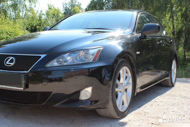 Накладки на передние фары Lexus IS 250, 2005- 2010