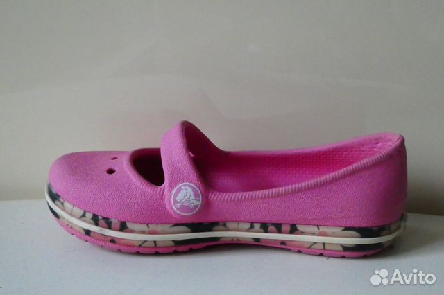 Тапочки резиновые дев. Crocs 23 р Тапочки резиновые дев. Crocs 23 р