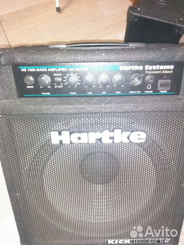 Hartke KickBack 15 басовый комбо 1x15'