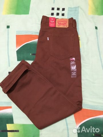 levis 514 red