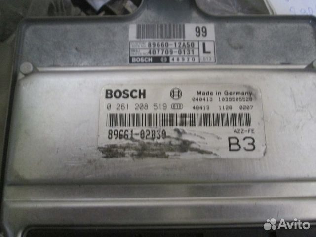 Тойота Королла Е120 эбу 89661-02B30