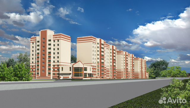 1-к квартира, 42 м², 2/9 эт.