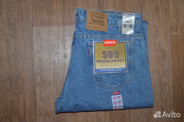 Джинсы Levis 505 Orange Tab W38 L30, модель 1997г купить в Санкт-Петербурге  | Личные вещи | Авито