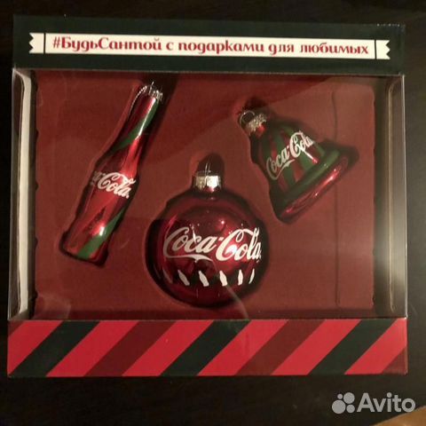 Елочная игрушка Coca Cola