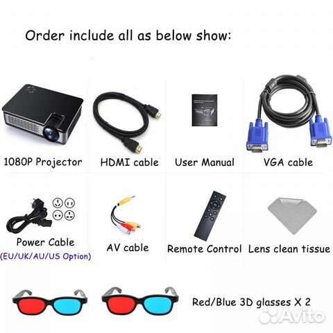 Проектор 1920*1080