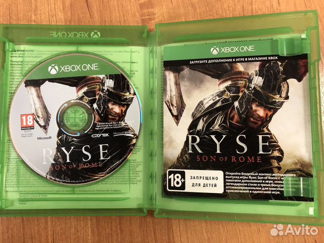 Игра для Xbox one Ryse son of Rome