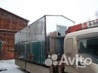 Бытовка цинк - эконом вариант 6 длина / 2,4 ширина Бытовка цинк - эконом вариант 6 длина / 2,4 ширина