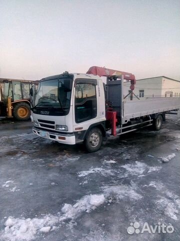 Услуги кран борта. Грузоперевозки манипулятор