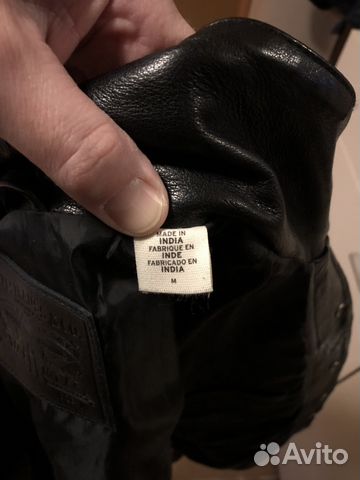Кожаная куртка Levi’s trucker jacket