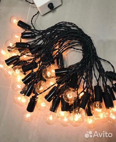 Ретро гирлянда 20 метров Ретро гирлянда 20 метров