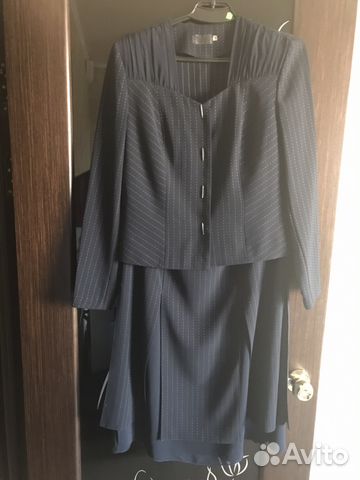 Костюм с юбкой р 50