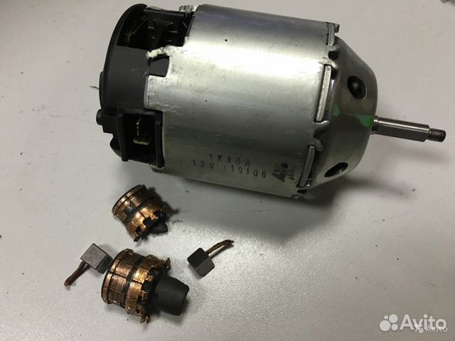 Ремонт моторов отопителей 12-24 вольт;