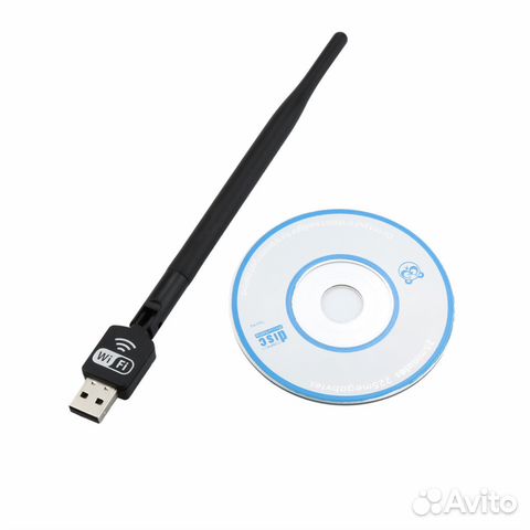 USB Wi-Fi адаптер для пк 300 Mb/s 802.11n