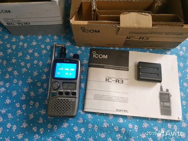 Icom IC-R3 сканирующий приёмник