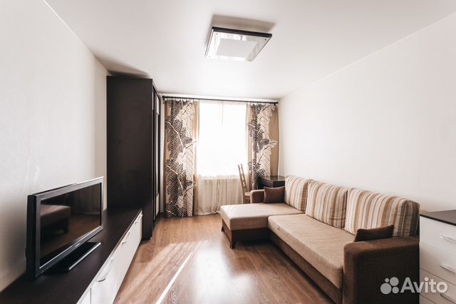 

1-к. квартира, 43 м², 2 кровати