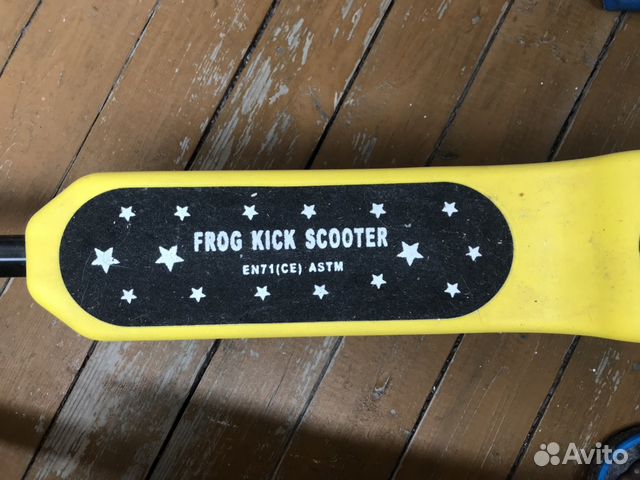 Самокат frog kick scooter (новый)