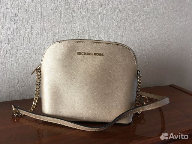 Сумка Michael Kors женская золотистая