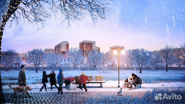 3-к квартира, 66.1 м², 13/17 эт. 3-к квартира, 66.1 м², 13/17 эт.