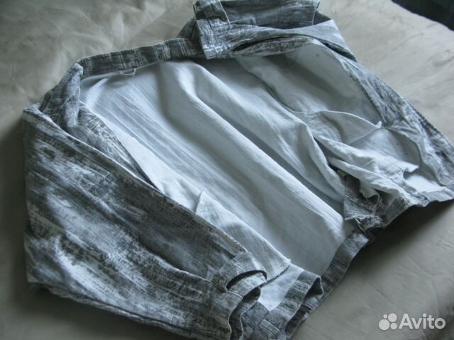 Новая куртка-накидка хлопок унисекс