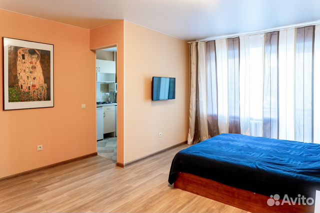 

Квартира-студия, 35 м², 3 кровати