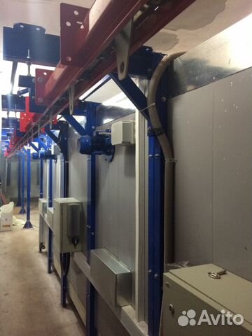 Автоматическая линия порошковой окраски