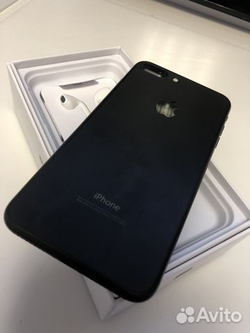 iPhone 7plus 32gb black состояние нового