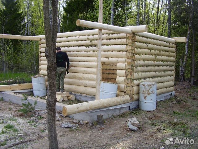 Сруб 6x7+ 2 крыша мансардная доставим установим Сруб 6x7+ 2 крыша мансардная доставим установим