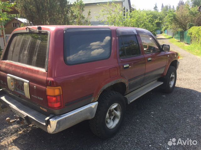 Toyota Hilux Surf 2.0 AT, 1989, 307 000 км