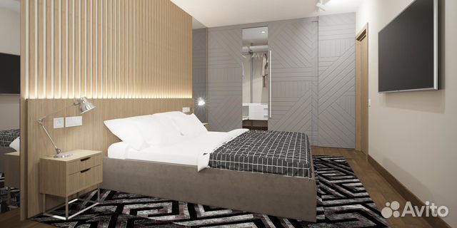 1-к квартира, 55.9 м², 4/13 эт.