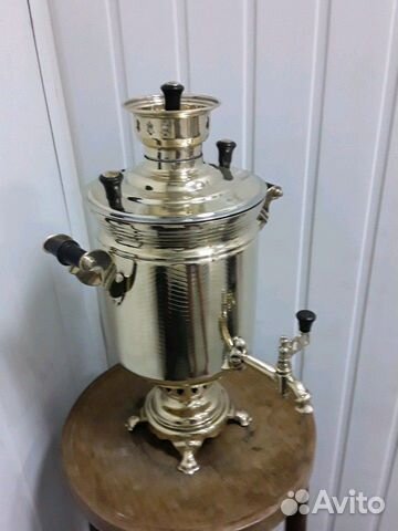 Самовар угольный на дровах 5-6 л г. Тула