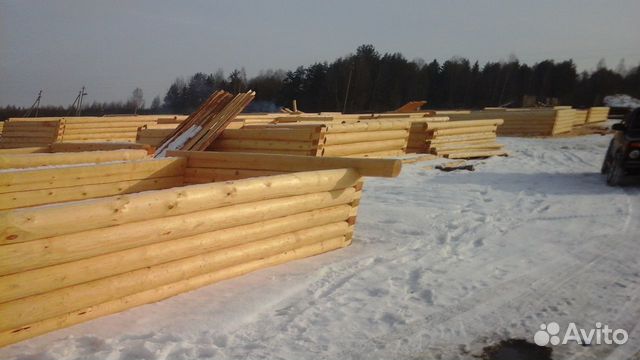 Сруб из бревна 6х6