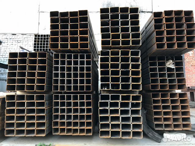 Труба квадратная, металлическая Труба квадратная, металлическая