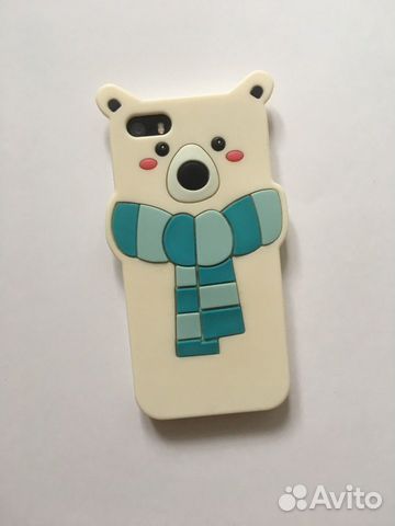 Чехол мишка на iPhone 5S