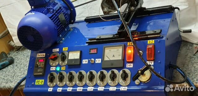 Стенд для проверки генераторов стартеров 12-24 Стенд для проверки генераторов стартеров 12-24