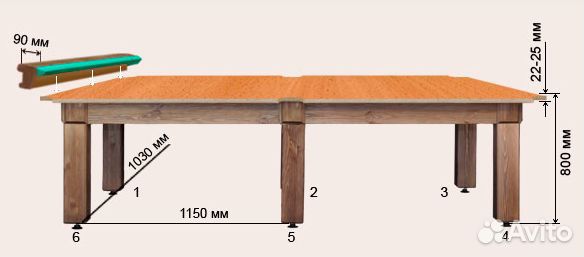 Бильярдный стол своими руками чертежи размеры как сделать