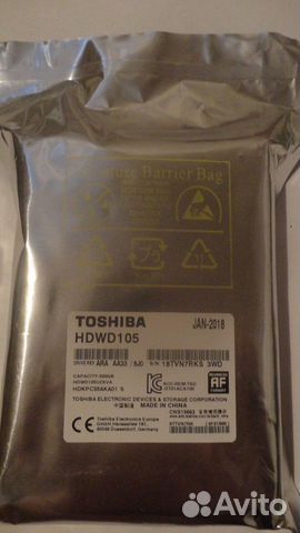 Новый жесткий диск Toshiba 500 gb
