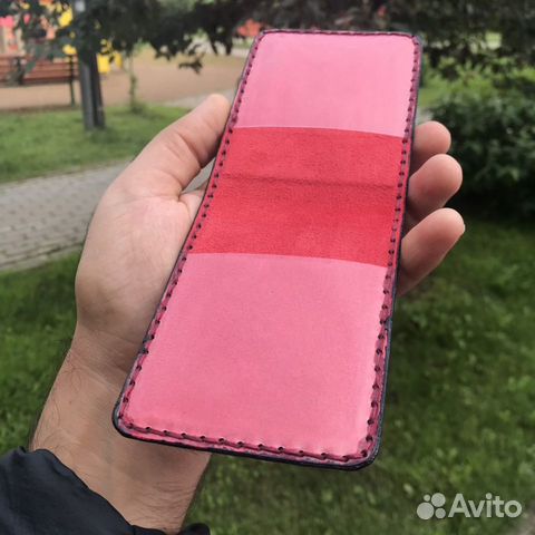 Кожаная обложка с металлическим гербом РФ №07 Кожаная обложка с металлическим гербом РФ №07