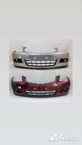 Бампер Ниссан Альмера G15 с 2013 г. в цвет