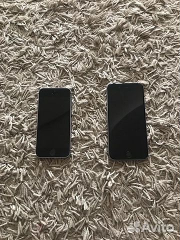 Продам iPhone 6- (128gb) и iPhone SE- (32gb)