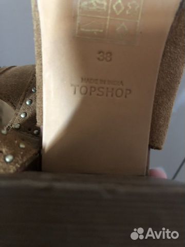 Босоножки topshop 38р Босоножки topshop 38р