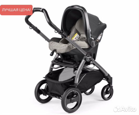 Коляска +автокресло peg perego