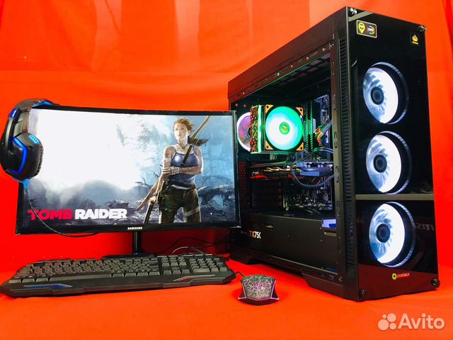 Игровой компьютер i7-4770/8ядер/16гб/SSD1000гб/108