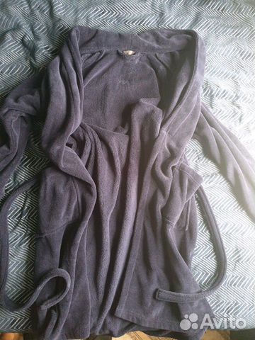 Мохровый халат мужской L размер новый marksspencer Мохровый халат мужской L размер новый marksspencer