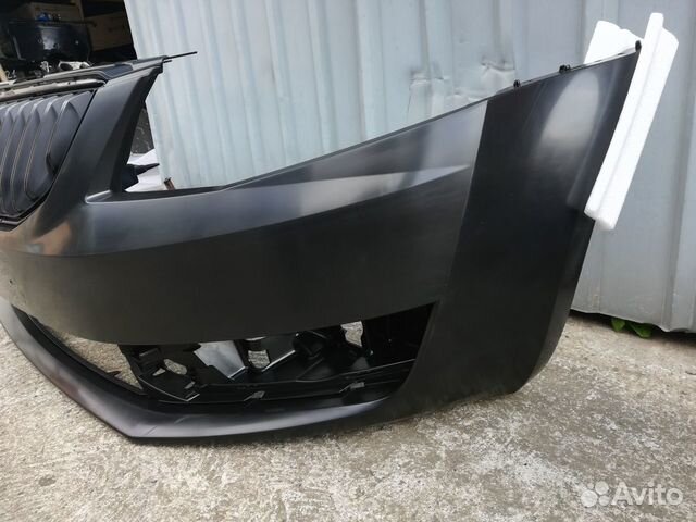 Бампер передний шкода октавия а7 новый