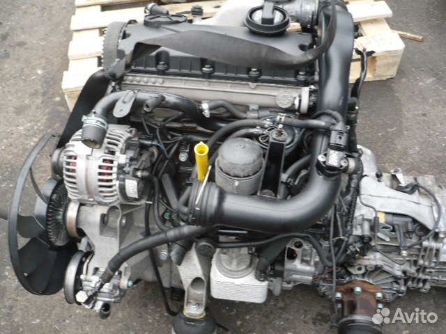 Двигатель AVB фольксваген ауди 1.9 TDI 2005