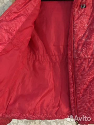 Куртка теплая fila с капюшоном для девочки Куртка теплая fila с капюшоном для девочки