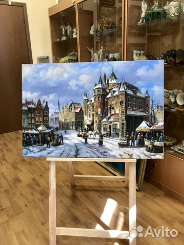 Картина маслом на холсте Картина маслом на холсте