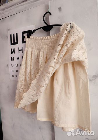 Кружевная юбка Zara в отличном состоянии